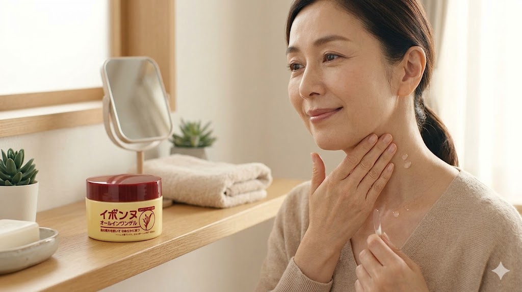 イボンヌを使う女性